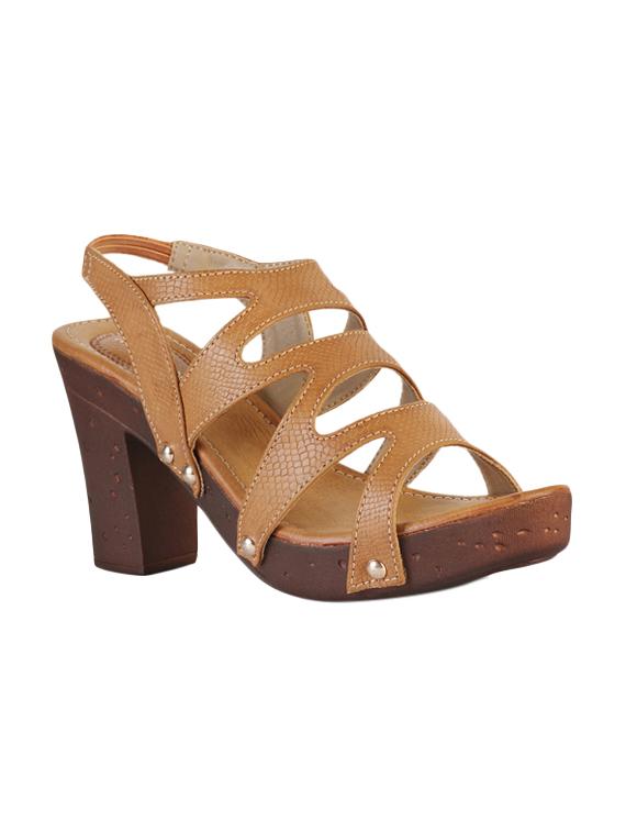 tan back strap sandals - 15603869 - Zoom Image - 1