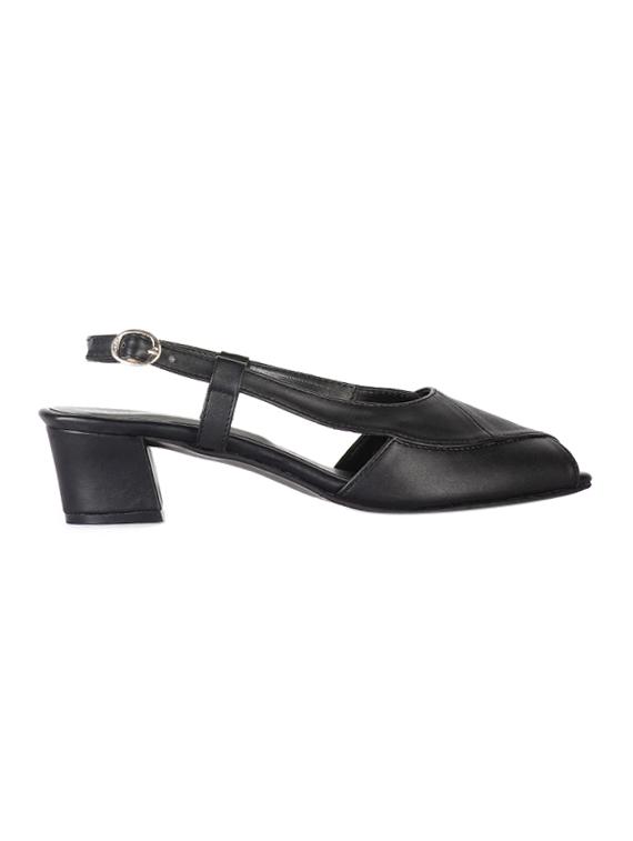 black back strap sandals - 15603910 - Zoom Image - 2