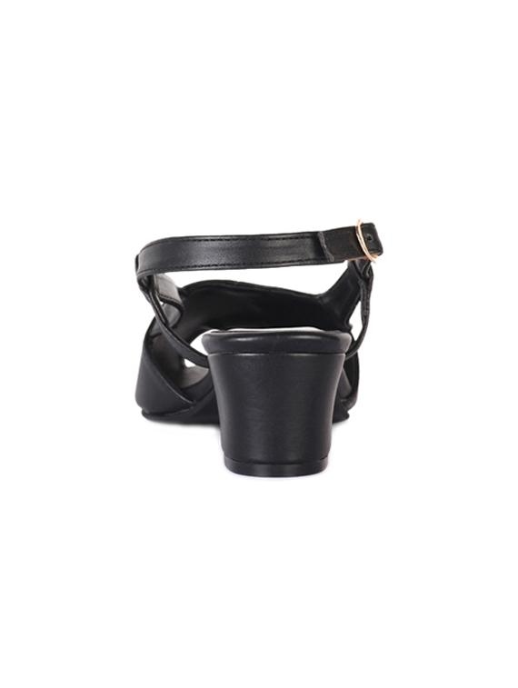 black back strap sandals - 15603910 - Zoom Image - 3