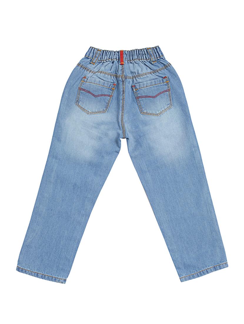 light blue denim washed jeans - 15604186 - Zoom Image - 2