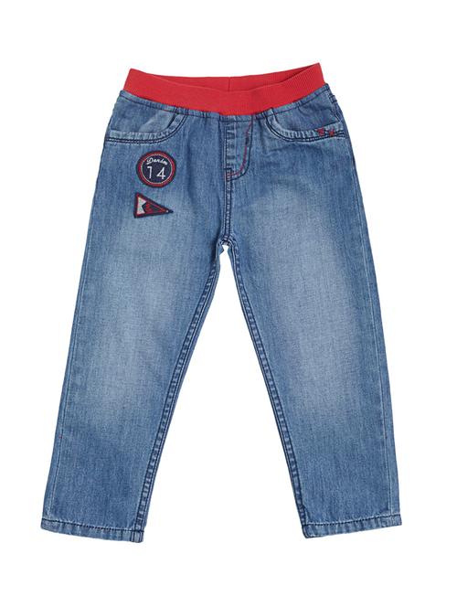 blue denim washed jeans - 15604189 - Standard Image - 1