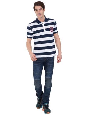 blue cotton polo t-shirt - 15604347 - Standard Image - 4
