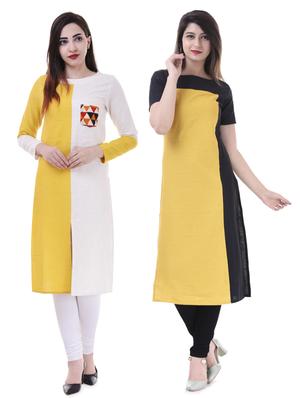 Multi colored combos kurta - 15605779 - Standard Image - 1