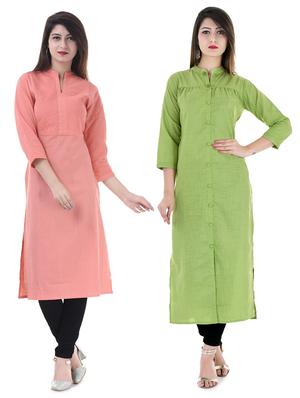 Multi colored combos kurta - 15605796 - Standard Image - 1