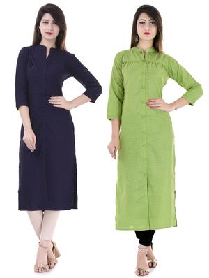 multi colored combos kurta - 15605808 - Standard Image - 1