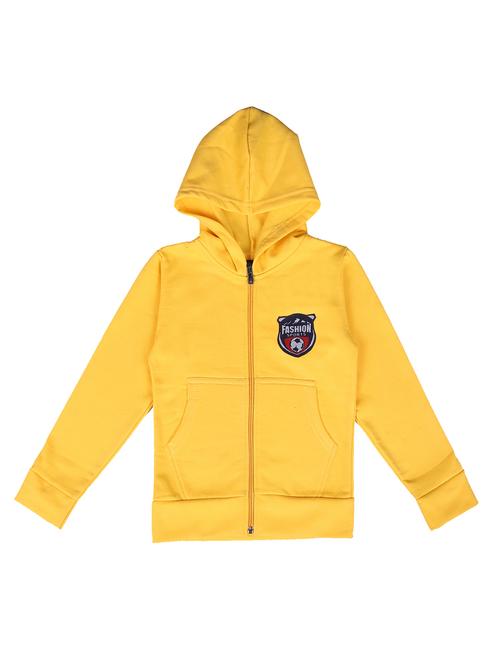 yellow fleece sweatshirt - 15606293 - Standard Image - 1