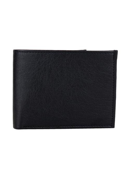 black leatherette wallet - 15607917 - Standard Image - 1