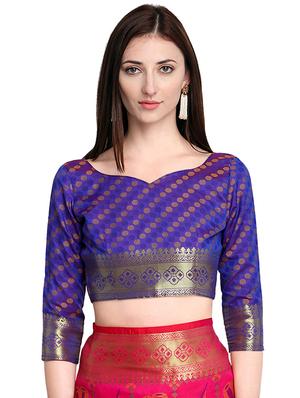 conversational zari motif patola saree with blouse - 15608498 - Standard Image - 3