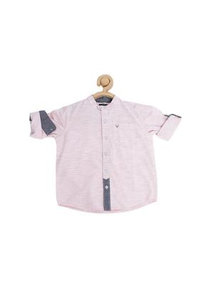 pink cotton blend shirt - 15608860 - Standard Image - 1