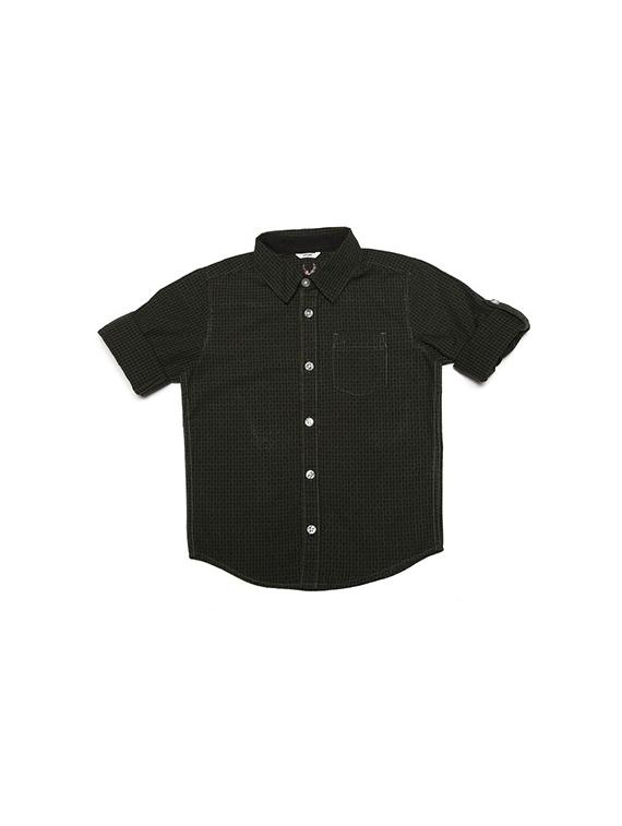 green cotton blend shirt - 15608872 - Zoom Image - 1