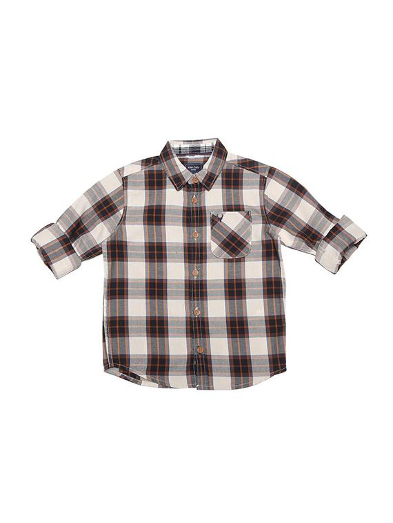 multi colored cotton blend shirt - 15608895 - Zoom Image - 1