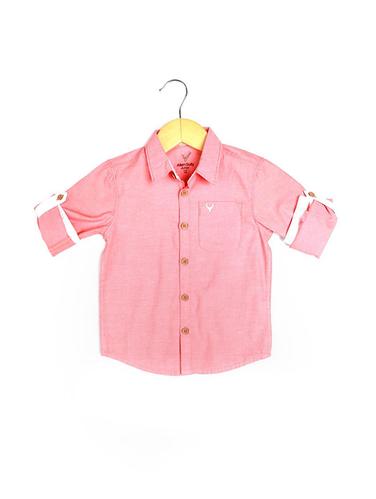 pink cotton shirt - 15608907 - Very Small Image - 1