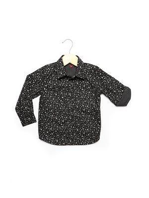 black cotton shirt - 15608908 - Standard Image - 1
