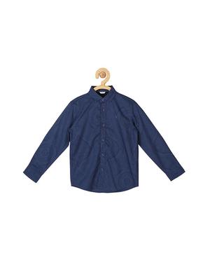 blue cotton shirt - 15608927 - Standard Image - 1