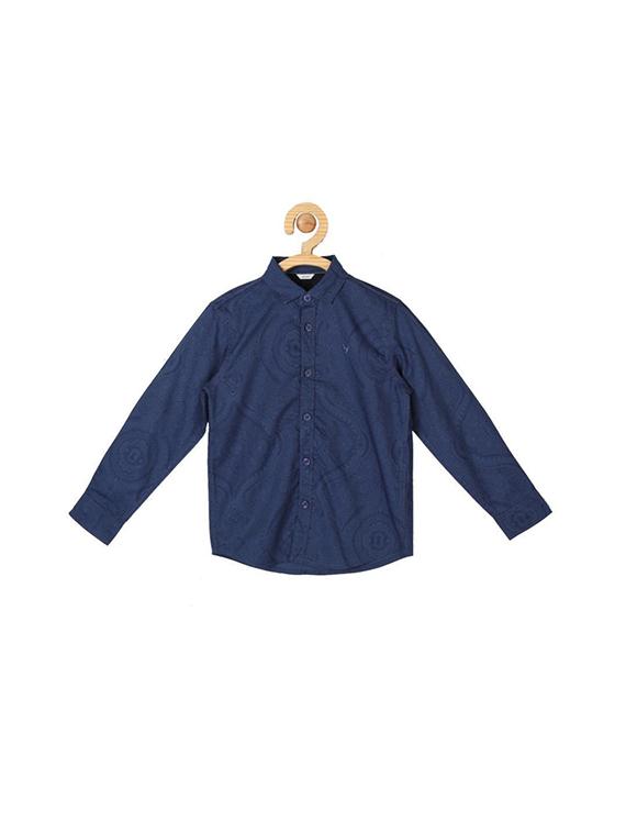 blue cotton shirt - 15608927 - Zoom Image - 1