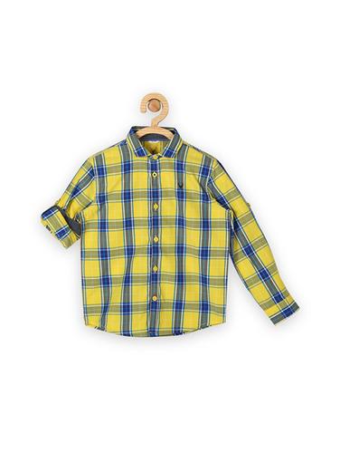 yellow cotton shirt - 15608928 - Very Small Image - 1