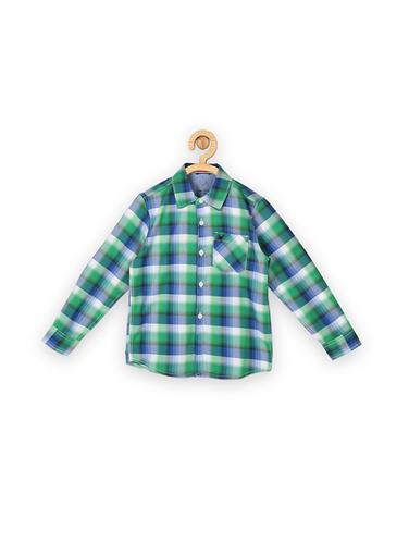 green cotton shirt - 15608935 - Very Small Image - 1
