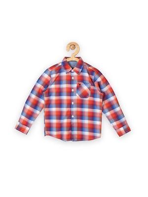red cotton shirt - 15608937 - Standard Image - 1