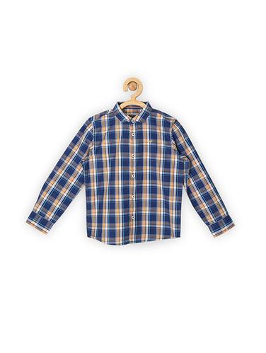 blue cotton shirt - 15608938 - Very Small Image - 1