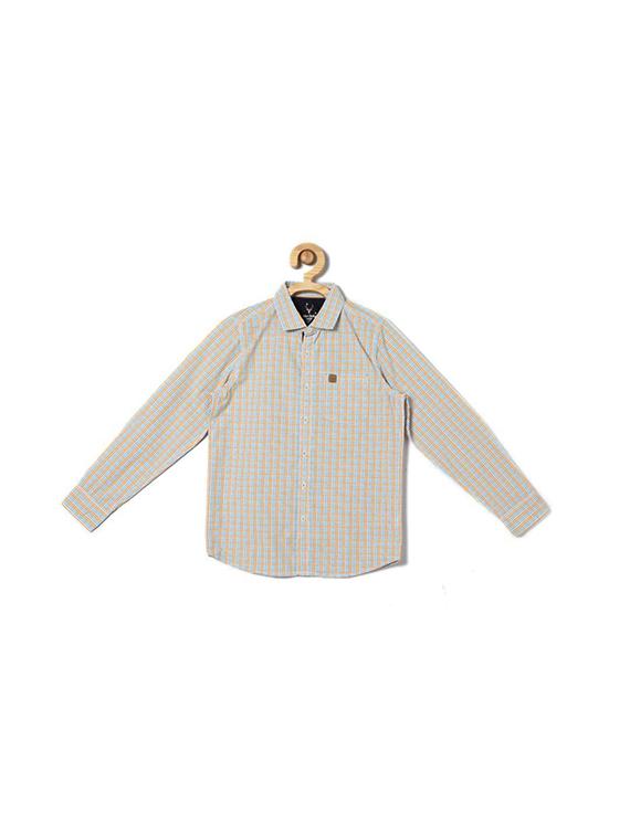 multi colored cotton blend shirt - 15608955 - Zoom Image - 1