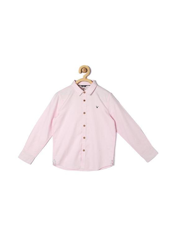 pink cotton blend shirt - 15608963 - Zoom Image - 1