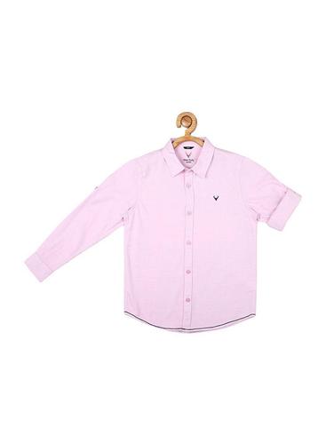 pink cotton shirt - 15608982 - Very Small Image - 1