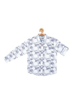 blue cotton shirt - 15608983 - Standard Image - 1