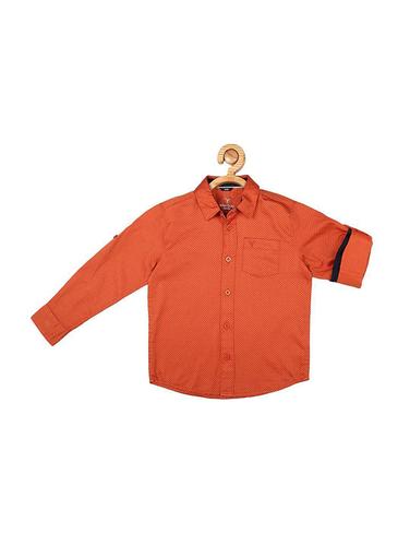 orange cotton shirt - 15608984 - Very Small Image - 1
