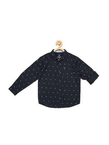 navy blue cotton shirt - 15608987 - Very Small Image - 1