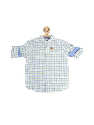 multi colored cotton blend shirt - 15608994 - Standard Image - 1