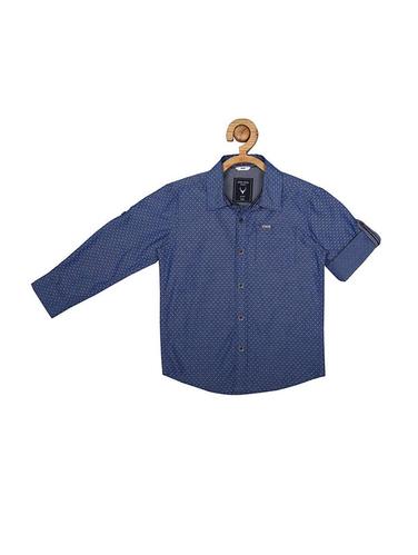 blue cotton shirt - 15609013 - Very Small Image - 1