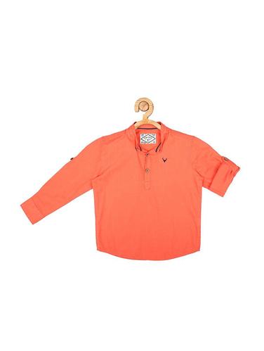 orange cotton shirt - 15609019 - Very Small Image - 1
