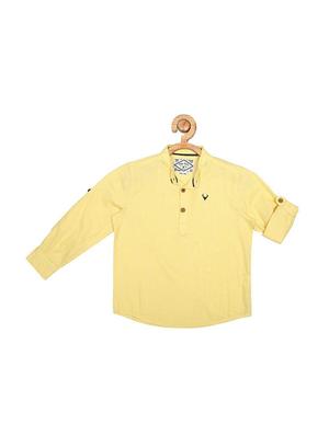 yellow cotton shirt - 15609020 - Standard Image - 1