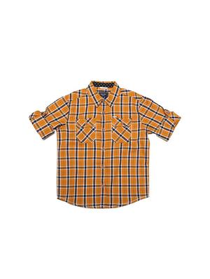 yellow cotton blend shirt - 15609034 - Standard Image - 1