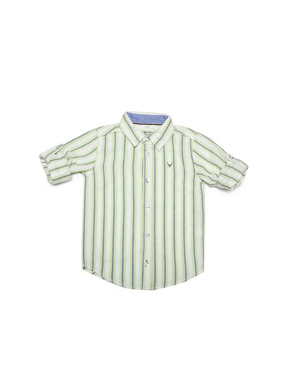 white cotton blend shirt - 15609042 - Zoom Image - 1