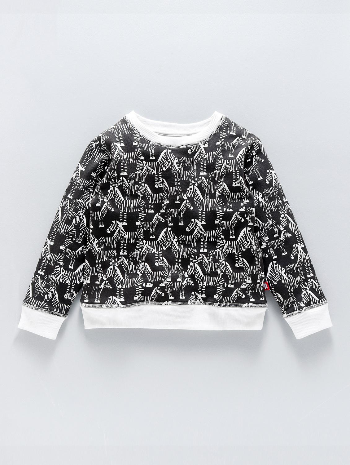 black fleece sweatshirt - 15609243 - Zoom Image - 1