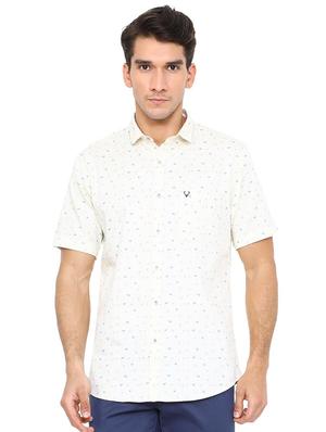 white cotton casual shirt - 15609289 - Standard Image - 1