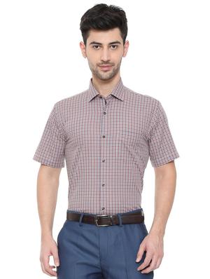 multi colored cotton blend casual shirt - 15609338 - Standard Image - 1