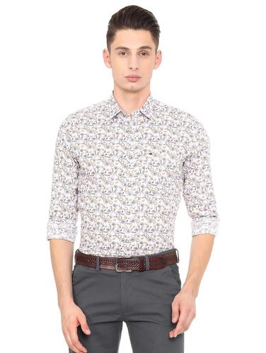 white cotton casual shirt - 15609344 - Very Small Image - 1