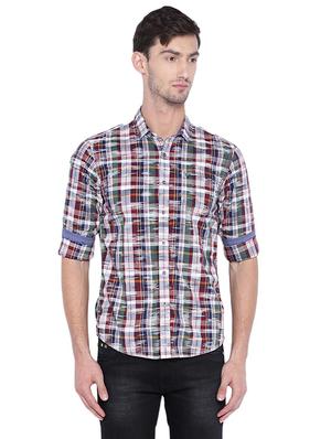 multi cotton casual shirt - 15609390 - Standard Image - 1