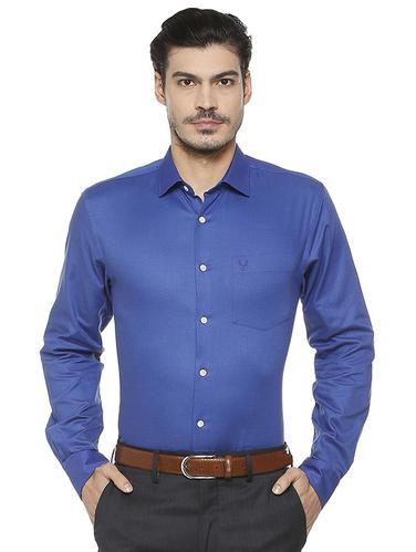 blue cotton formal shirt - 15609427 - Very Small Image - 1