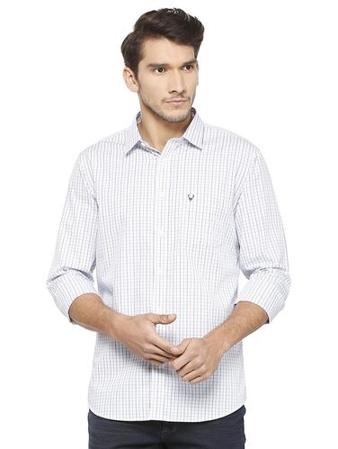 white cotton casual shirt - 15609444 - Very Small Image - 1