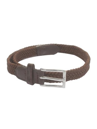 brown cotton blend belt - 15610489 - Very Small Image - 1
