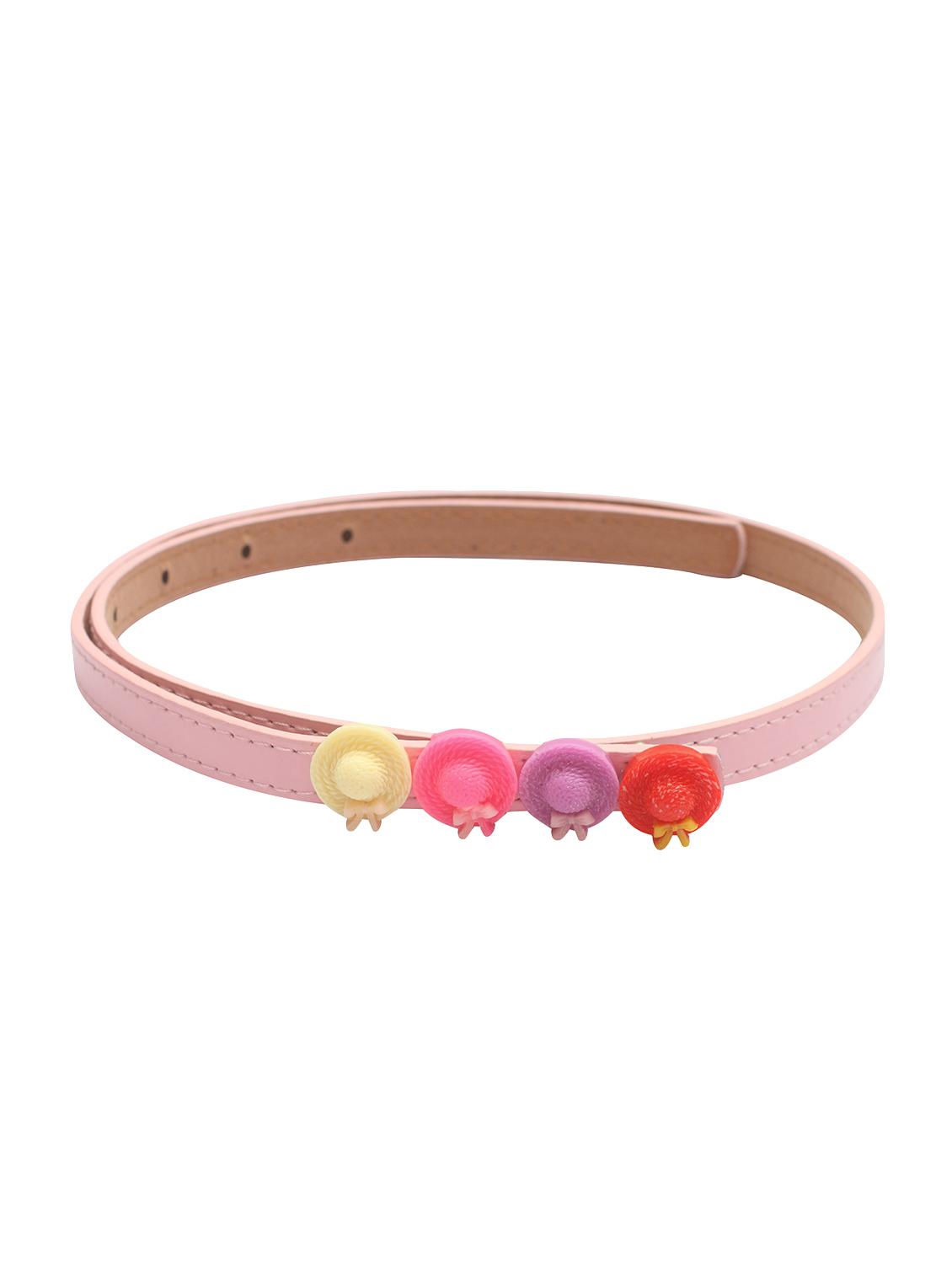 pink leatherette belt - 15610514 - Zoom Image - 1