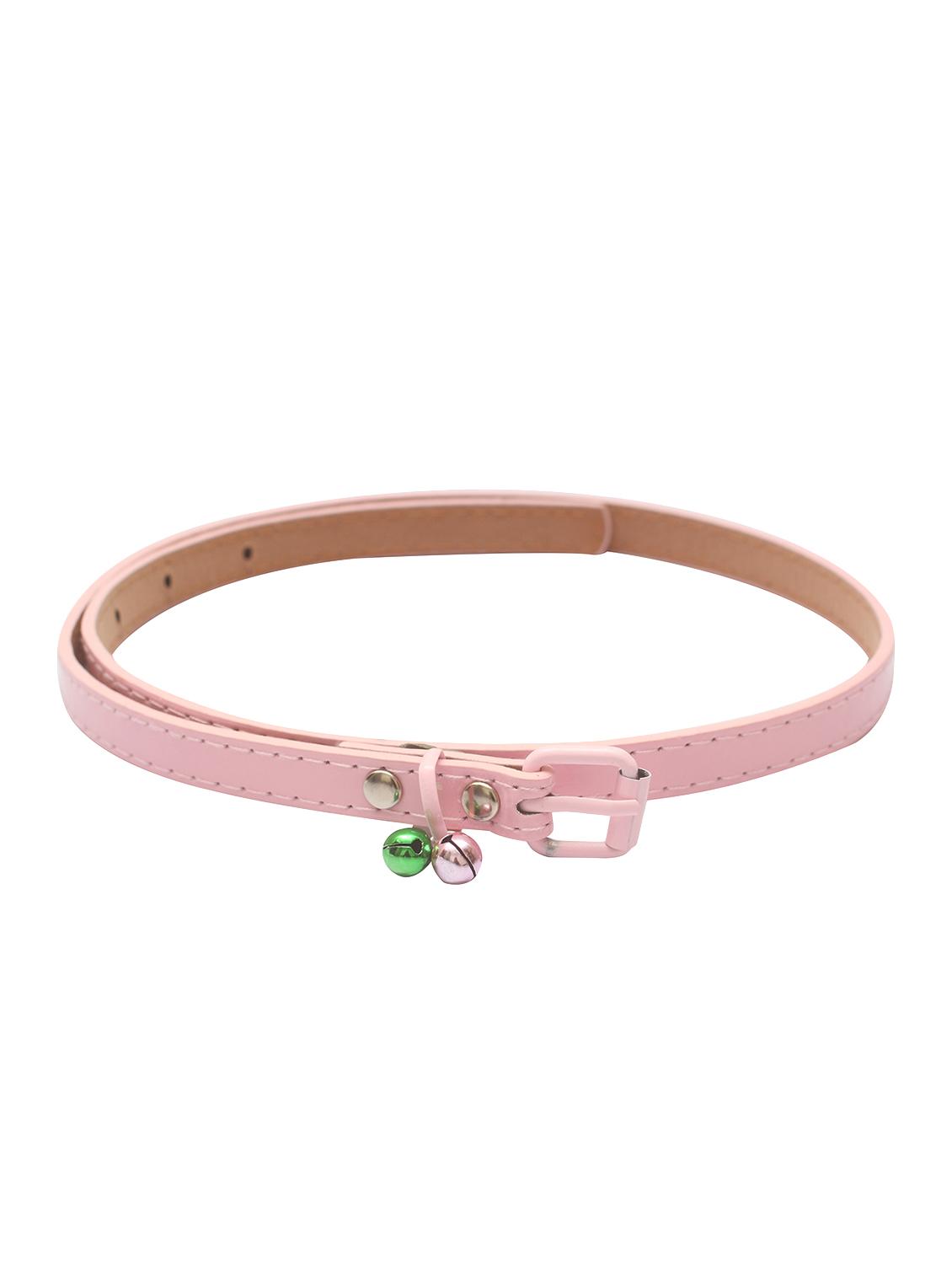 pink leatherette belt - 15610517 - Zoom Image - 1