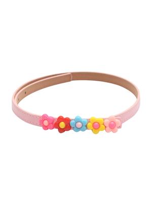 pink leatherette belt - 15610526 - Standard Image - 1