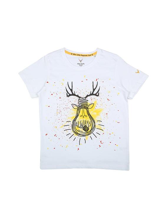 white cotton tshirt - 15610579 - Zoom Image - 1
