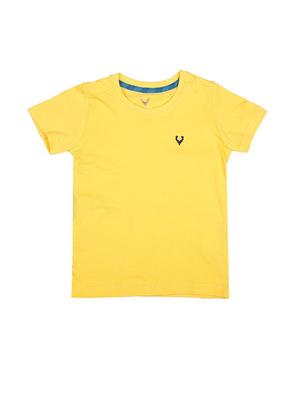 yellow cotton tshirt - 15610580 - Standard Image - 1