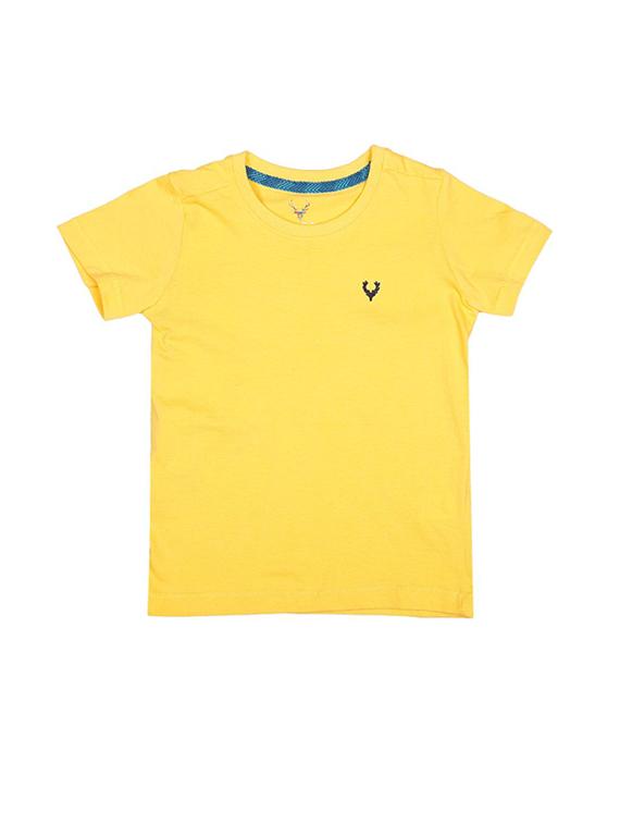 yellow cotton tshirt - 15610580 - Zoom Image - 1