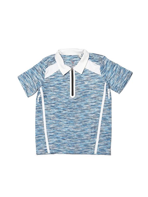 blue cotton blend tshirt - 15610583 - Zoom Image - 1